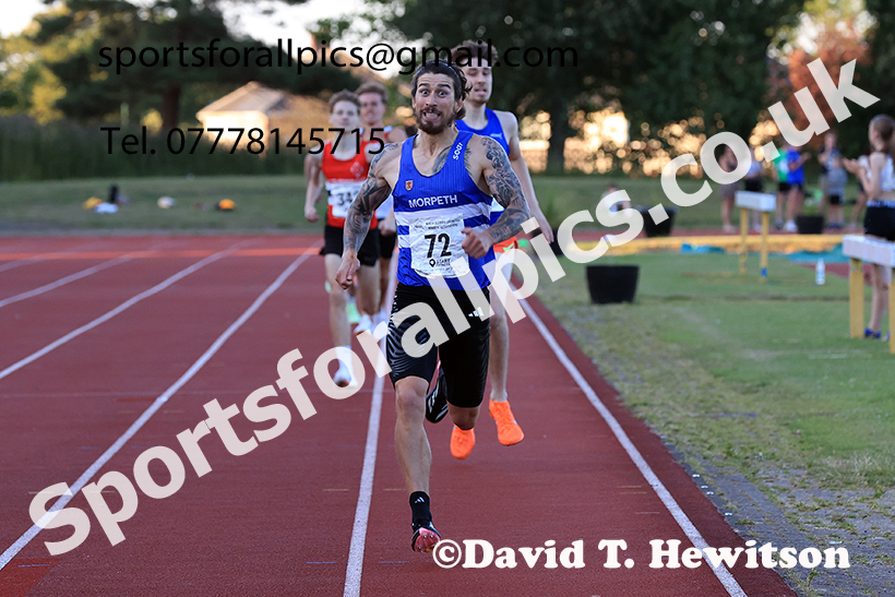 800 metres, 2025 NEGP No 4, Monkton. Photo: David T. Hewitson/Sports for All Pics